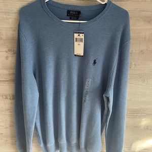 Polo knitted crewneck